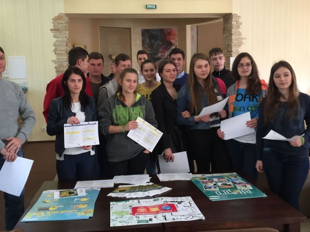 Schimb de experiență a echipelor de management energetic  (SEMT) Proiect &quot;YES – Tineri specialişti în energie împotriva risipei de energie în şcolile din regiunile transfrontaliere&quot;, HUSKROUA/ 1101/104, 16-18 aprilie 2015, Mukachevo